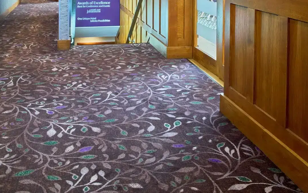 New bespoke carpet fitting at Mandolay Hotel, Guildford