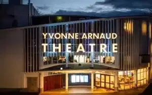 Yvonne-Arnaud-Theatre-Guildford close to Mandolay Hotel